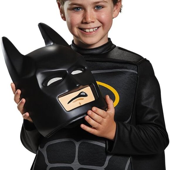 LIMITED EDITION KIDS LEGO BATMAN HALLOWEEN COSTUME - MEDIUM (7/8) - Picture 2 of 6